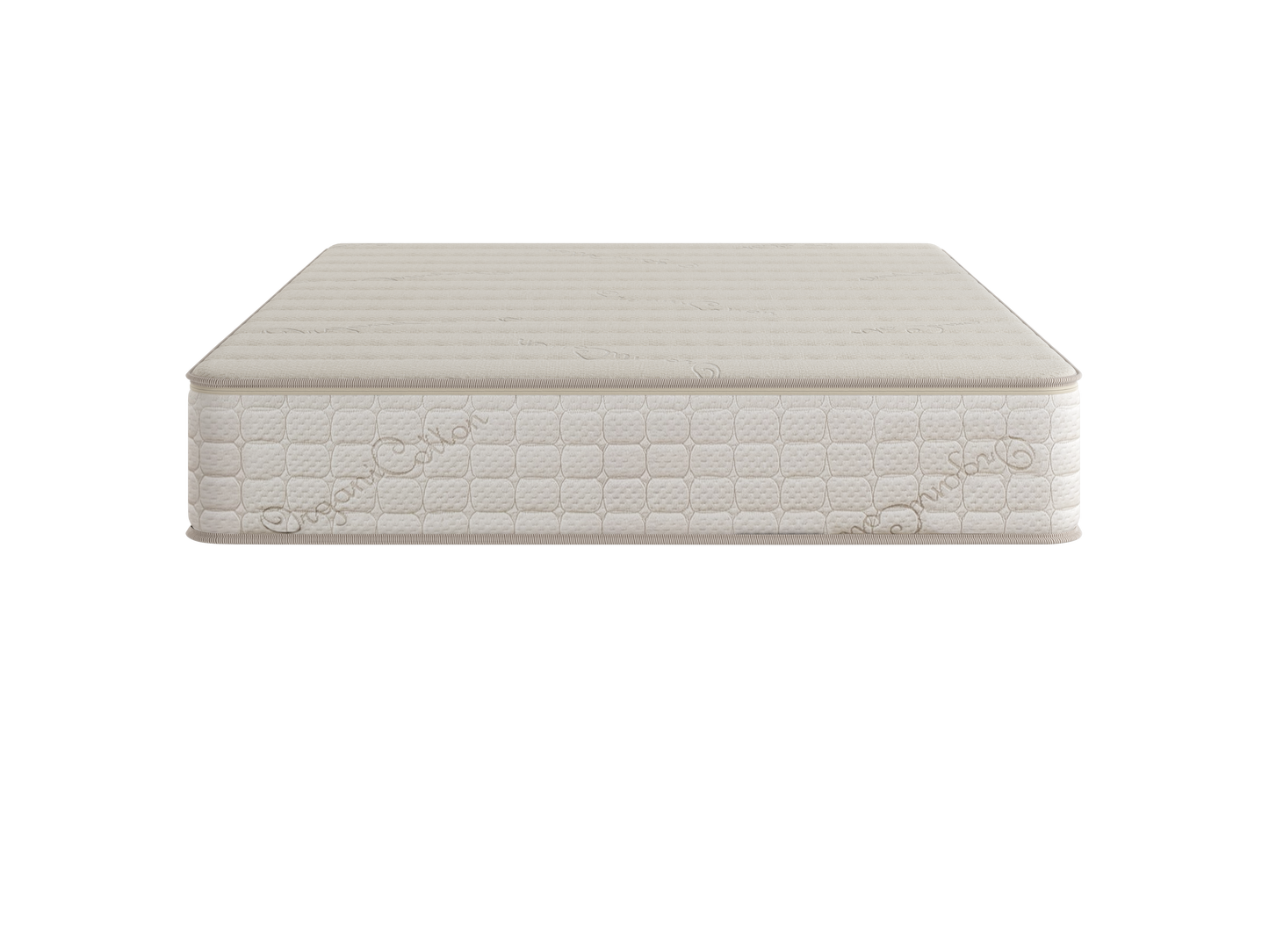  All-Natural Latex RV Mattress Head On View displayed on a white background